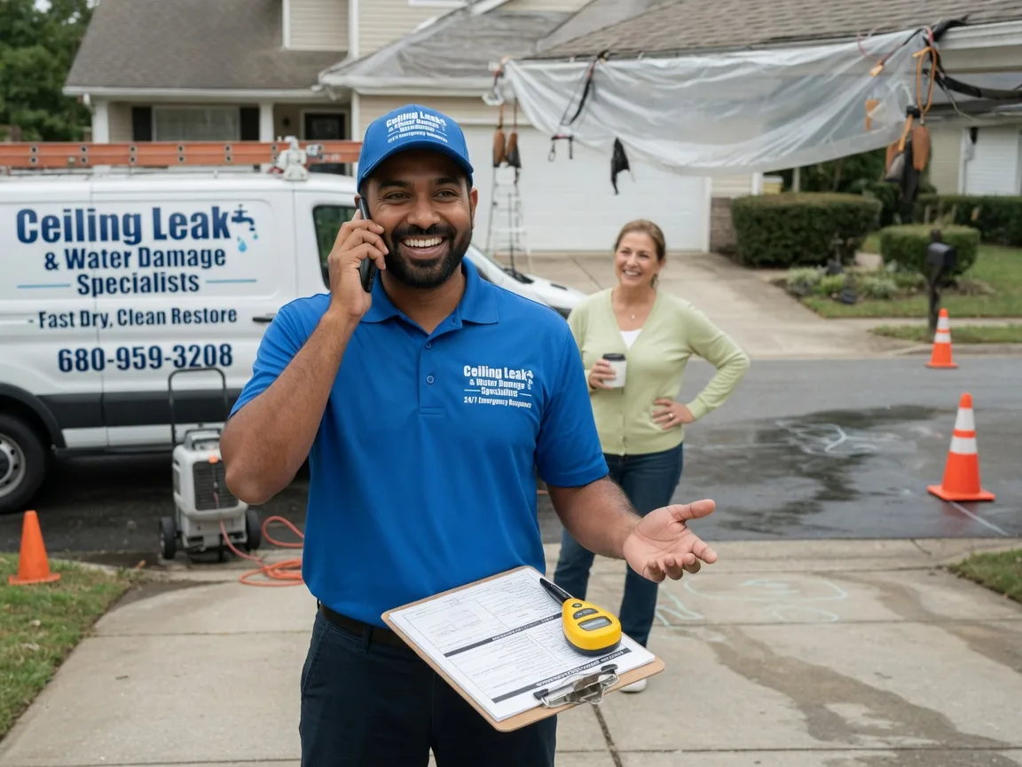 Ceiling Leak Cleanup Sound Beach, NY FAQs